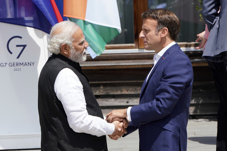 G7-Gipfel auf Schloss Elmau in Klais