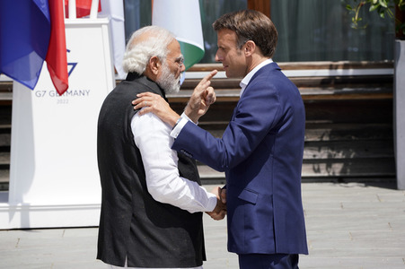 G7-Gipfel auf Schloss Elmau in Klais