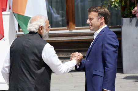 G7-Gipfel auf Schloss Elmau in Klais