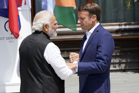 G7-Gipfel auf Schloss Elmau in Klais