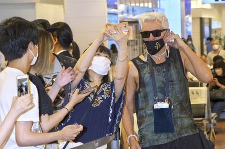 Ankunft von Baz Luhrmann in Tokio