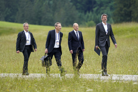 Abschlusspressekonferenz zum G7-Gipfel in Klais