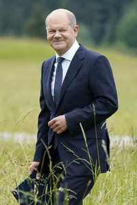 Abschlusspressekonferenz zum G7-Gipfel in Klais