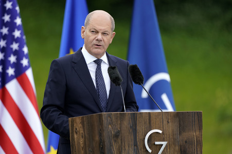 Abschlusspressekonferenz zum G7-Gipfel in Klais