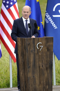 Abschlusspressekonferenz zum G7-Gipfel in Klais