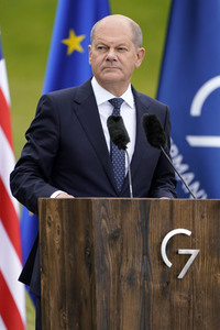 Abschlusspressekonferenz zum G7-Gipfel in Klais