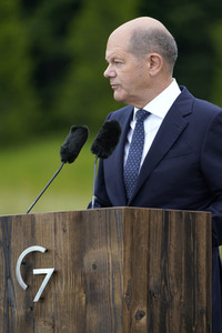 Abschlusspressekonferenz zum G7-Gipfel in Klais