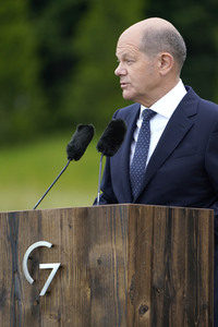 Abschlusspressekonferenz zum G7-Gipfel in Klais