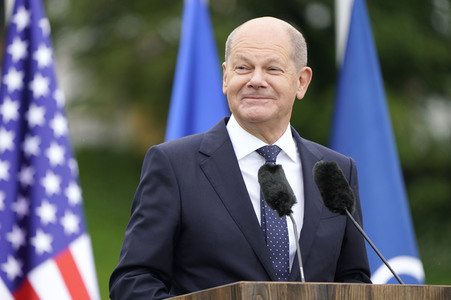 Abschlusspressekonferenz zum G7-Gipfel in Klais