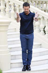 Photocall mit Antonio Banderas und Andrew Lloyd Webber in Madrid