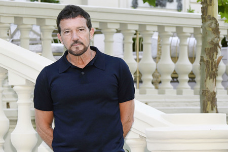 Photocall mit Antonio Banderas und Andrew Lloyd Webber in Madrid