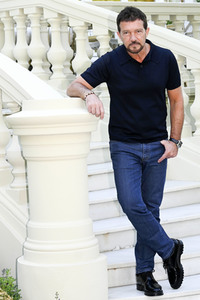 Photocall mit Antonio Banderas und Andrew Lloyd Webber in Madrid