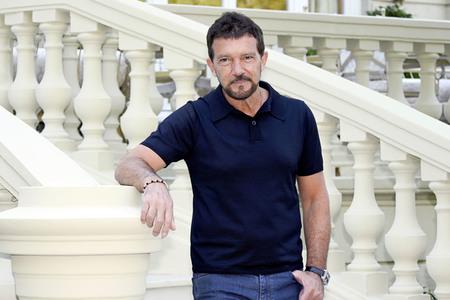 Photocall mit Antonio Banderas und Andrew Lloyd Webber in Madrid