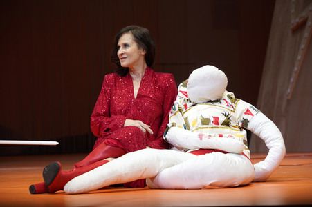 Theaterprobe 'Liebe, einfach außerirdisch' in Berlin