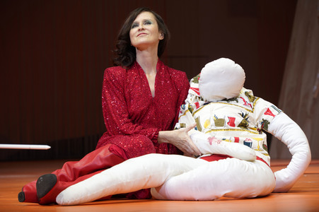 Theaterprobe 'Liebe, einfach außerirdisch' in Berlin