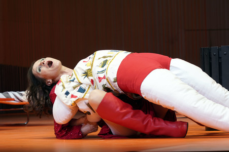 Theaterprobe 'Liebe, einfach außerirdisch' in Berlin