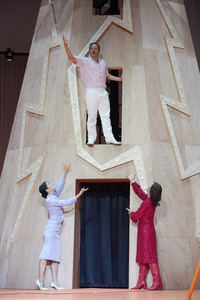 Theaterprobe 'Liebe, einfach außerirdisch' in Berlin