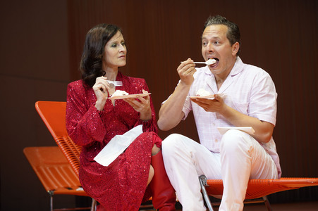 Theaterprobe 'Liebe, einfach außerirdisch' in Berlin