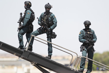 Ankunft von Präsident Biden in Madrid