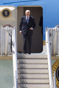 Ankunft von Präsident Biden in Madrid