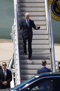 Ankunft von Präsident Biden in Madrid