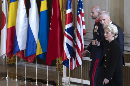 Fototermin zum Gala Dinner der Nato-Staats- und Regierungschefs in Madrid
