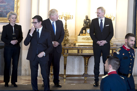 Fototermin zum Gala Dinner der Nato-Staats- und Regierungschefs in Madrid