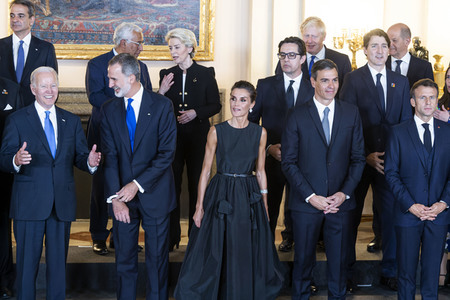 Fototermin zum Gala Dinner der Nato-Staats- und Regierungschefs in Madrid