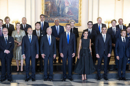 Fototermin zum Gala Dinner der Nato-Staats- und Regierungschefs in Madrid
