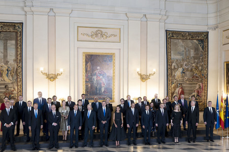 Fototermin zum Gala Dinner der Nato-Staats- und Regierungschefs in Madrid
