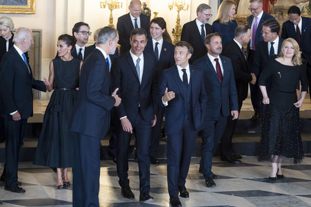 Fototermin zum Gala Dinner der Nato-Staats- und Regierungschefs in Madrid