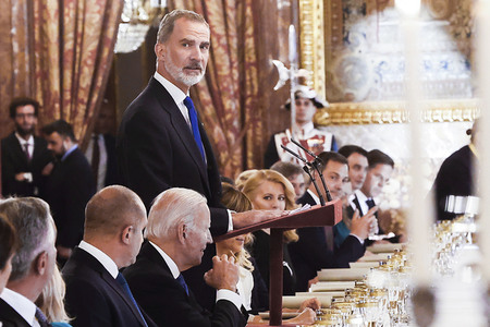 Gala Dinner der Nato-Staats- und Regierungschefs in Madrid