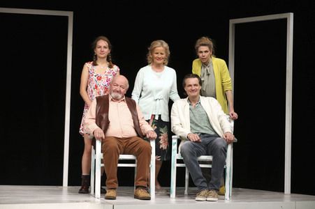 Theaterprobe 'Helga hilft' in Hamburg