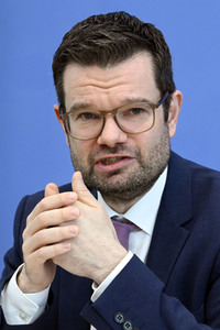 Bundespressekonferenz Vorstellung des Eckpunktepapiers zum Selbstbestimmungsgesetz in Berlin