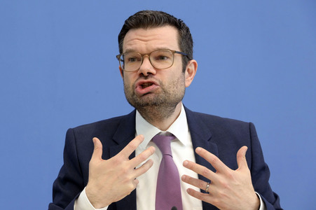 Bundespressekonferenz Vorstellung des Eckpunktepapiers zum Selbstbestimmungsgesetz in Berlin