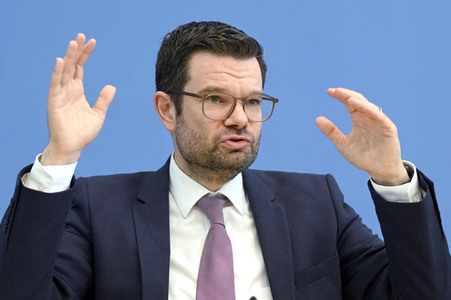 Bundespressekonferenz Vorstellung des Eckpunktepapiers zum Selbstbestimmungsgesetz in Berlin