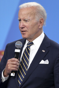 Pressekonferenz mit Joe Biden zum NATO Gipfel 2022 in Madrid