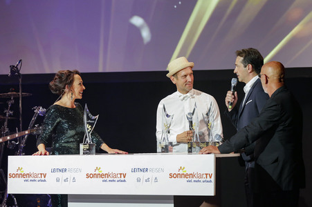 Gala 'Goldene Sonne Spezial - 40 Jahre deutsches Privatfernsehen' in Essen