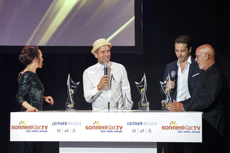 Gala 'Goldene Sonne Spezial - 40 Jahre deutsches Privatfernsehen' in Essen