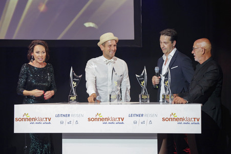 Gala 'Goldene Sonne Spezial - 40 Jahre deutsches Privatfernsehen' in Essen