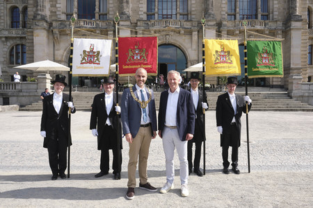 Schützenausmarsch zum Schützenfest 2022 in Hannover