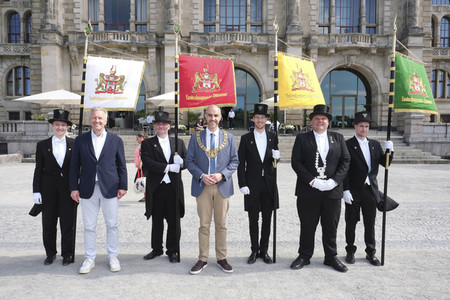 Schützenausmarsch zum Schützenfest 2022 in Hannover