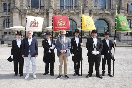 Schützenausmarsch zum Schützenfest 2022 in Hannover