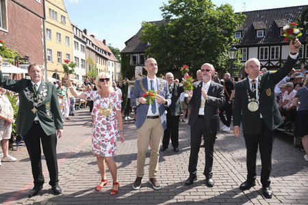 Schützenausmarsch zum Schützenfest 2022 in Hannover