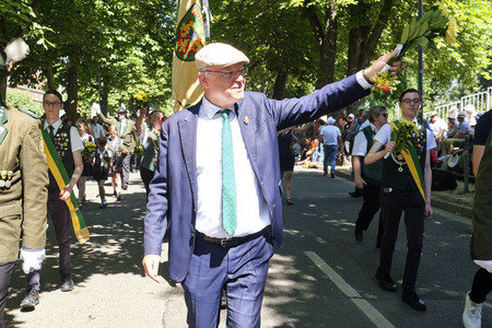 Schützenausmarsch zum Schützenfest 2022 in Hannover