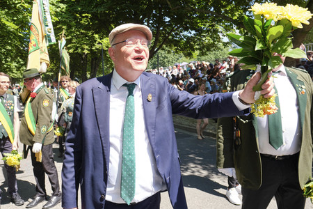 Schützenausmarsch zum Schützenfest 2022 in Hannover