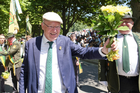 Schützenausmarsch zum Schützenfest 2022 in Hannover