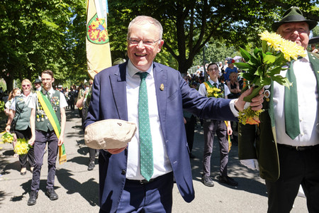 Schützenausmarsch zum Schützenfest 2022 in Hannover
