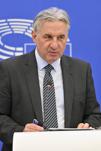 Pressekonferenz zur Strategie für den indopazifischen Raum in den Bereichen Handel und Investitionen im EU-Parlament in Straßburg