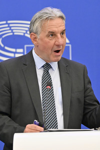 Pressekonferenz zur Strategie für den indopazifischen Raum in den Bereichen Handel und Investitionen im EU-Parlament in Straßburg